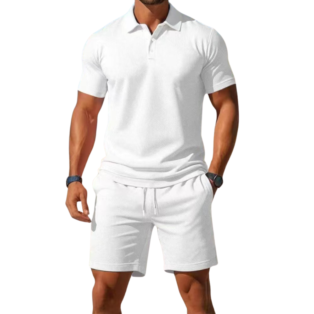 Jens™ | Somrig poloset för herrar