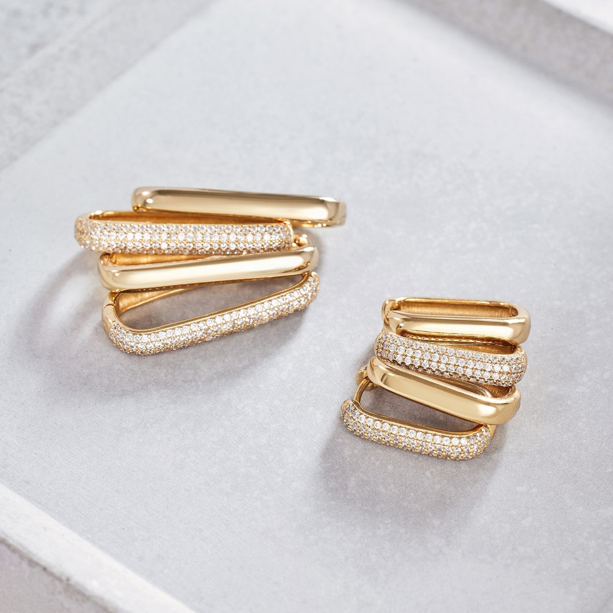 Ikon Pavé-Däck | Guld 18k