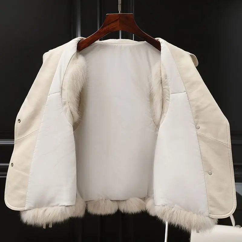 Kejsarinna Faux Fur Väst