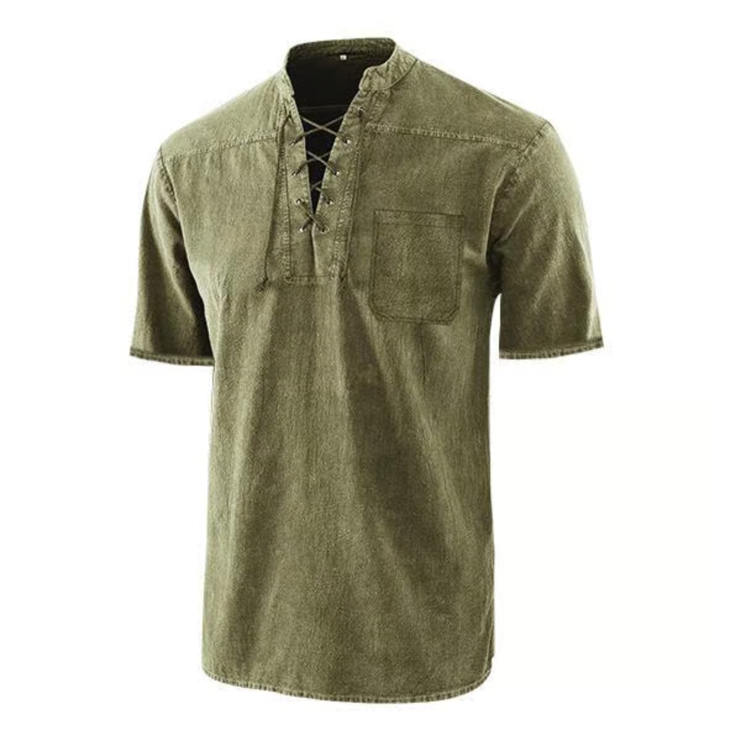 Damien™ – Gotisk Retro V-Hals T-Shirt