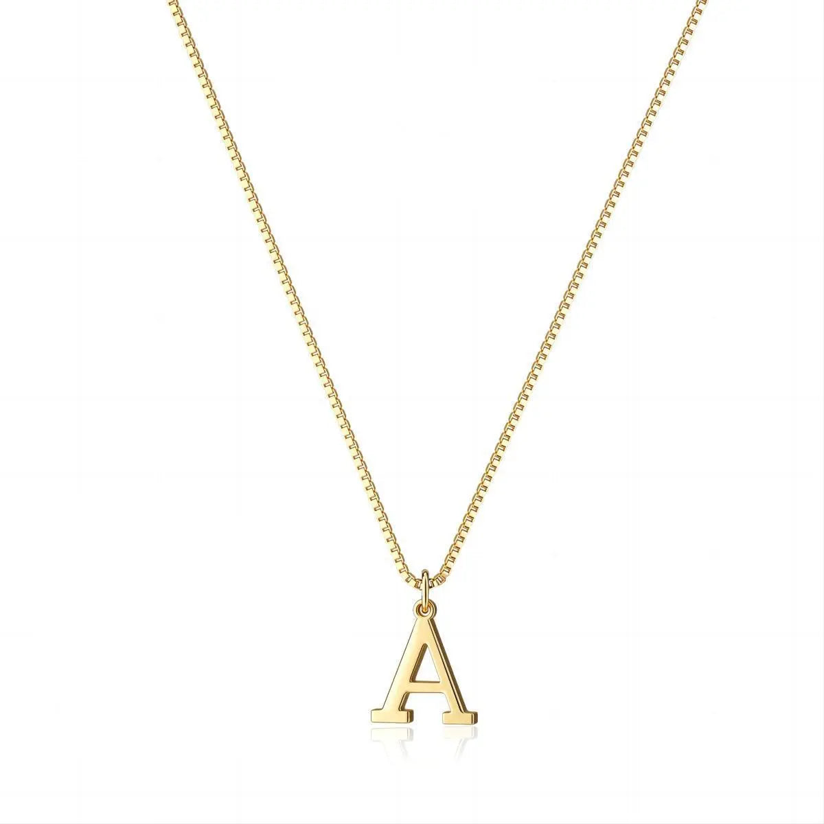Halsband med kärleksbrev-initialer | Guld 18k