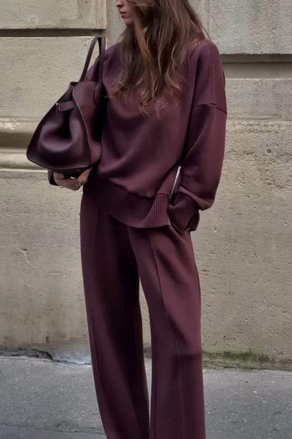 Jessica™ – Stilig Stickad Set för Damer