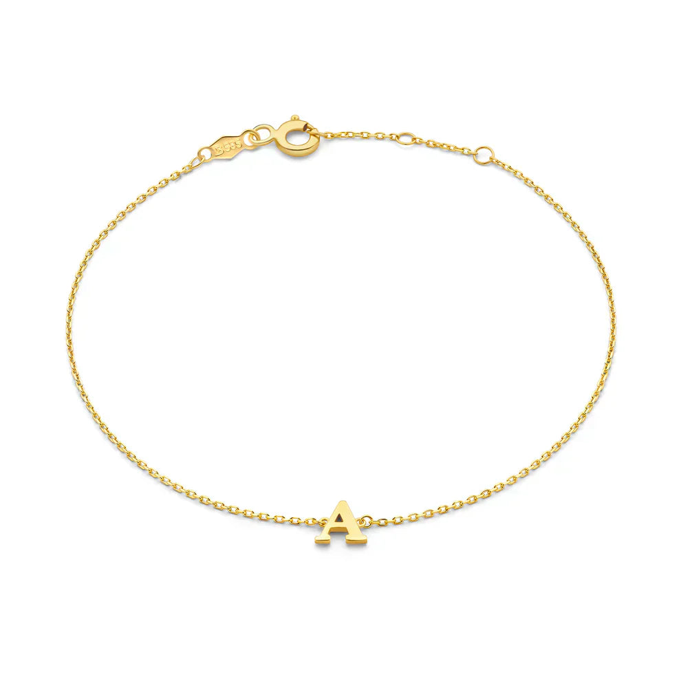 Vita Signa Initial-Armband | Guld 14k
