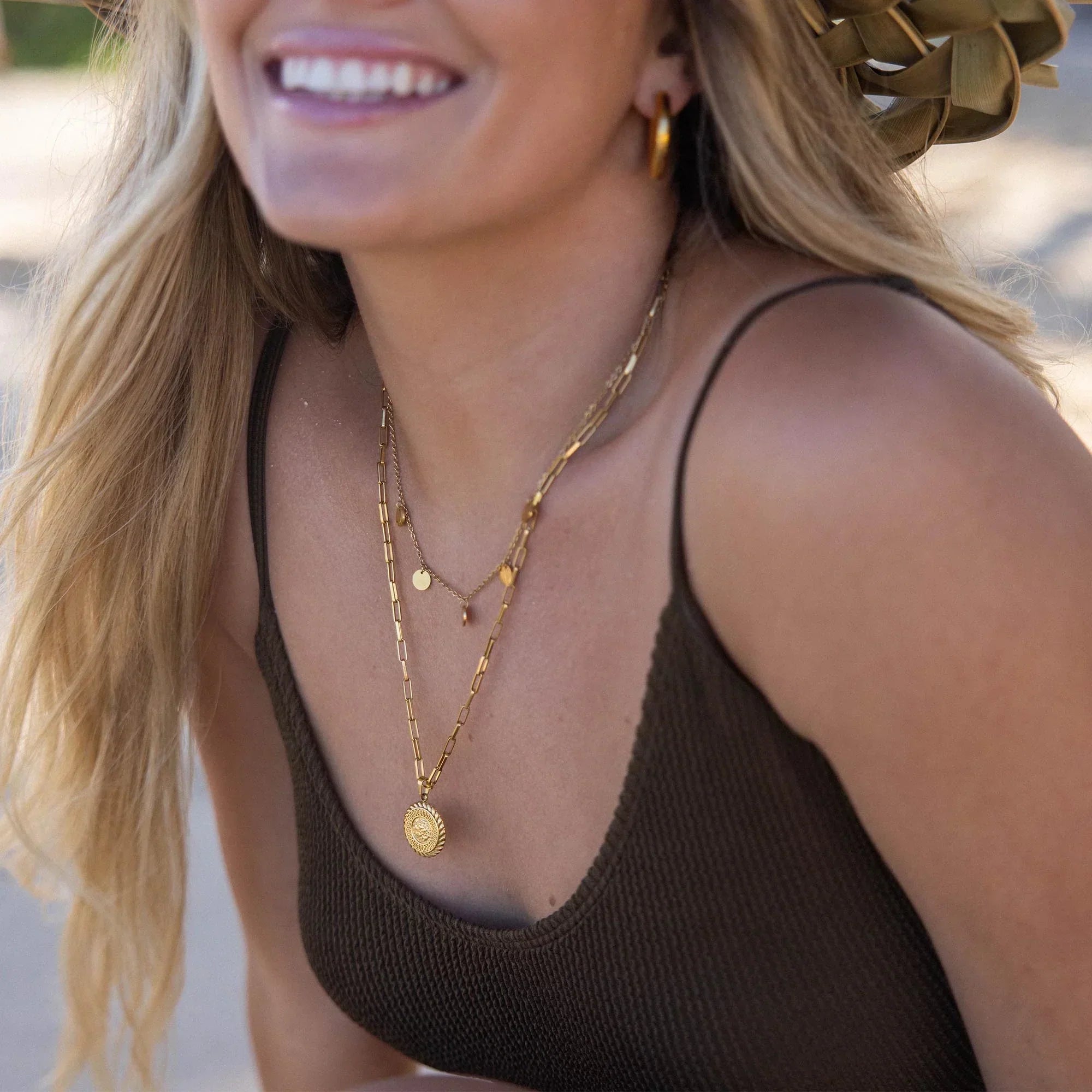 Funky Buddha 18k Gold Necklace