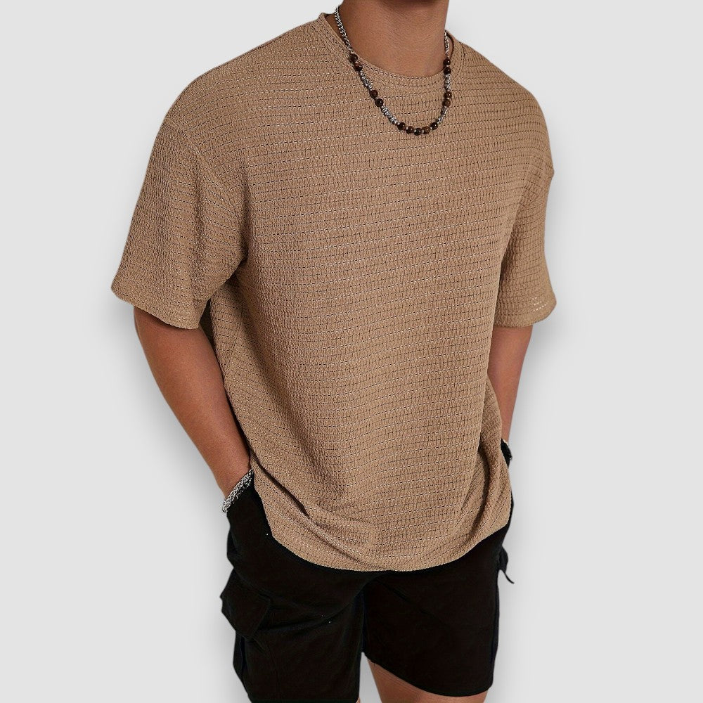 Milan | Texturerad T-shirt