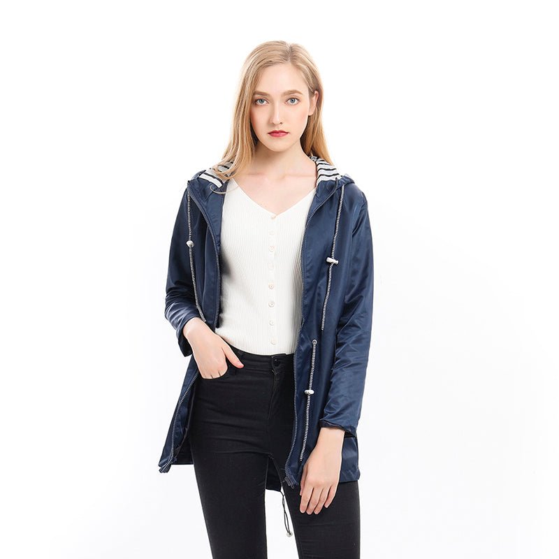 Sabrina - Elegant Regnjacka För Hela Året