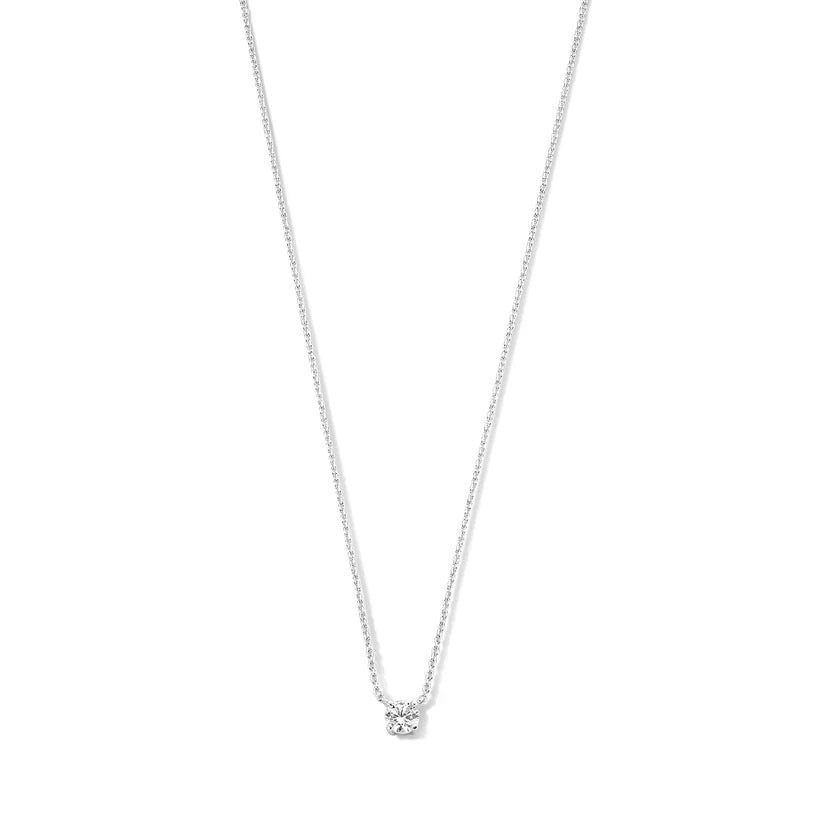 Cléa Moissanit Sten Halsband | Guld 14k