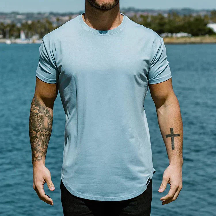Angelo - Shape Shirt med Sportig Snitt
