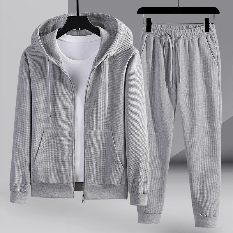 Sergio™ – Bekvämt våffelstickat lounge-set för män